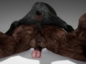 Minotaur fucks goat and cums beside his throat - wildlife japanese pool gay porn