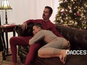 Christmas with stepuncle in onesie gay porn asian dilf