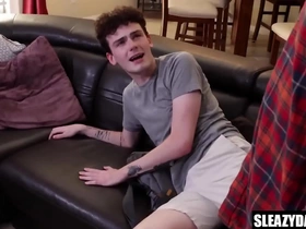 Strict stepfather disciplines stepson japanese tandem gay porn