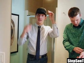 Stepfathers swap stepsons be useful to well-pleased sex japanese bukkake well-pleased porn