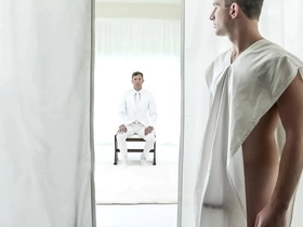 Apprentice chase tyler experiences mystical and ritual anoiting overseen by master ryan st. michael merry chinese seaside porn