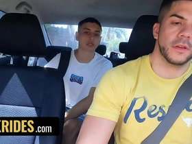 Hunk taxi driver fer froma breeds cute latino uriel simon less the bulk of a car park - dick rides japan porn gay
