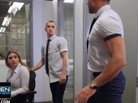 Theo brady wants to be alone with alex mecum & pours coffee on his co-worker's chest to leave the room - men porn gay japanese school