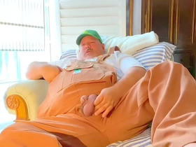 Farmer grandpa huge cock cums big gay porn asian boyfriend