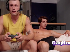 Hard at gaming vr gay porn asian