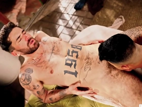 Rodsroom - hot asian dicked down apart from well hung frenchman gay asian porn online