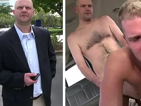 Bait bus - middle aged salaryman thomas hoffman cheats her high horse girlfriend... with a guy! chinese men unvarnished gay porn