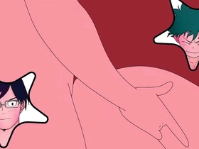 Tenya iida intenta divertirse con el culo de midoriya taiwan gay cam porn