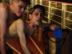 Young guys be wild about hot superior to before the liner chinese armpit jubilant porn