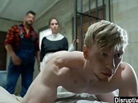 Guy fucked rough hard by big gay hunk gay japan porn