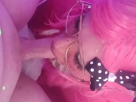 Cumming twice! femboy sucks and swallows 2 big loads. games japanese gay porn