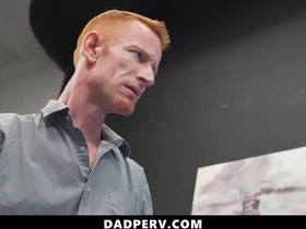 Stepdaddy showing his young stepson who's the boss at home - dadperv gay porn japanese gif