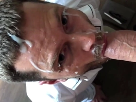 Office slut 2 with monster cock and huge facial cumshot merry porn japanese sauna