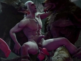 Preview: werewolf increased by geralt gay porn chinese riding