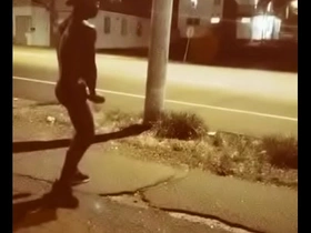 Naked in public, jerking off heavens a public street. getting caught fucking fab perv on every side mr bolden chinese gay porn