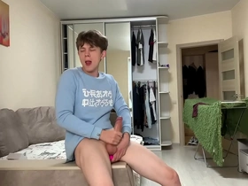 Unused straight boy uses a sex toy for the first time!! / chunky dick (23cm) / best elated asian porn site