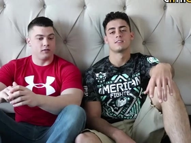 Nick gets balls deep in collins ass for his time forever fucking a guy! black on asian gay porn