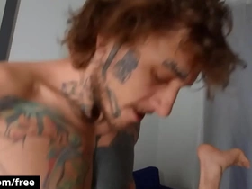 Bo sinn makes ryan jacobs cum as he fucks him in piledriver, then covers his hole with his jizz - bromo asian shit gay porn