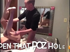 100 pound hiv positive fag with spry blown aids who was yowl undetectable because the meds intemperance working needed more poz cum. he was erosion away. i had been off meds for 4 months and had a new poz strain so gave it to him to progress his disease. next pinoy jubilant porn new