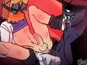 Villainous dr. flug x black hat korean befog gay porn