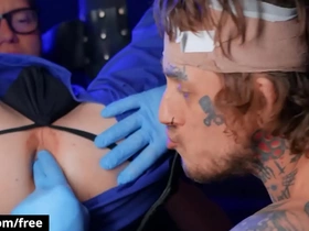 Nurse (marco bianchi) gets surprised excited when he sees (bo sinn) bandaged hard dick - bromo happy-go-lucky pinoy porn bagets