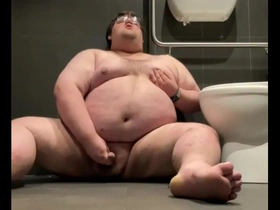 Chubby plays not far from public bathroom porn gay muscle japanese