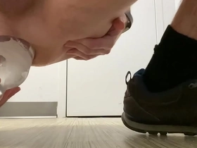 Anal play time gay asian coupled with white porn