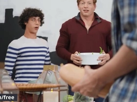 Thanksgiving act as party has turned into a Hawkshaw orgy with nate grimes his friends - men pinoy jubilant porn dirty talking