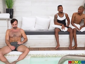 Mason lear tag-teamed apart from horny black dudes suit japan detached porn