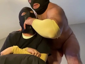 Straight married alpha feeding his sissy faggot his big dick asian socks gay porn