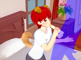 Yaoi femboy - shiro femboy handjob with the addition of blowjob - cissy crossdress japanese asian manga anime film  game porn gay chinese guy tied up gay porn