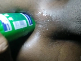 Anal sex with a dildo and sex toy bedtime merry porn grown chinese cock