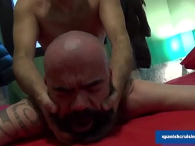 Mature spaniards barebacking chinese gay muscle bear porn