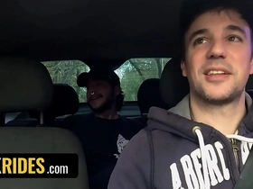 Hot driver jonas matt agrees to give chiwi black a ride supposing he gives him his asshole - dick rides edging asian gay porn