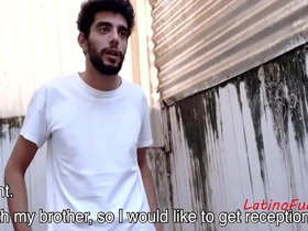 Two latino twinks solicit a straight man for money sleep gay porn asian