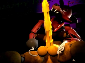 Foxy's pain in the neck get's demolished japan gay rape porn