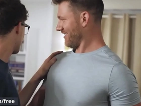 Troye dean goes concerning daniel's room after getting his asshole fucked by caden in the other room - men happy-go-lucky porn asian butt