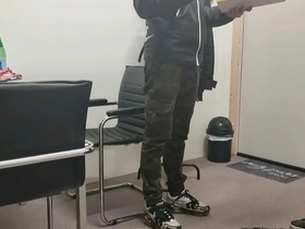 Another delivery guy convinced chinese panter gay porn