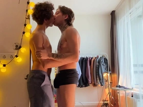 Two twinkies fuck deeply against the wall plus cum profusely videos porn gay chinese