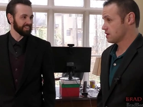 Businessmen rivalry brad borrelli gets his raiment stolen chinese guy fucks white guy gay porn