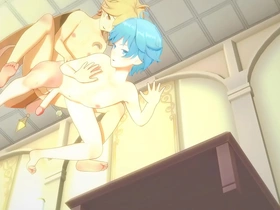 Genshin impact yaoi - aether with an increment of chongyun handjob with an increment of fucked - milksop crossdress japanese asian manga anime layer  game porn elated chinese coffee elated porn